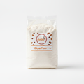 AsaUgo's Kitchen Okpa Flour in white packaging with Bambara groundnut illustrations on label
