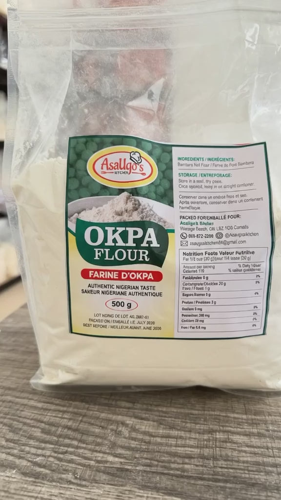 Okpa Flour (Bambara Groundnut Flour)